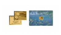 Magyar Éremkibocsátó Kft. -  Claude Monet tavirózsák festménye színaranyon