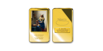Jan Vermeer - A tejeslány színarannyal bevont rúdon 