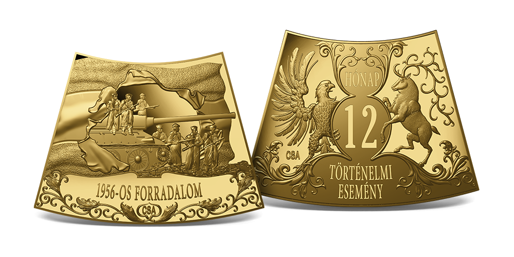 Magyar Éremkibocsátó Kft. 12 hónap - 12 történelmi esemény - 1956-os forradalom
